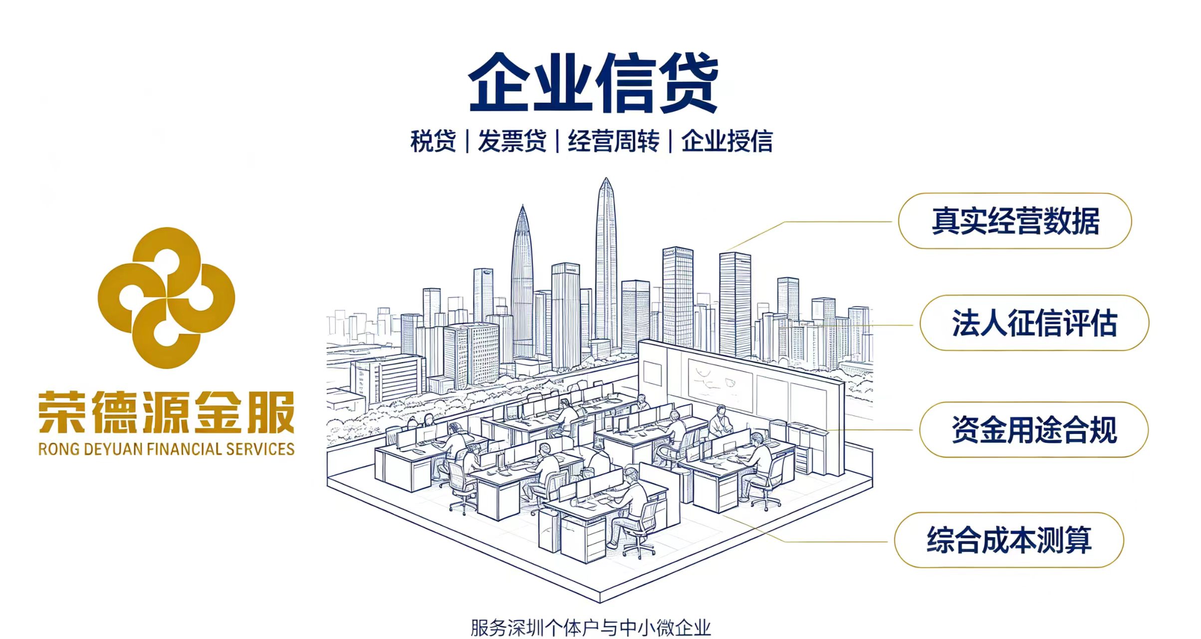 深圳企业信贷（税贷 / 发票贷）融资咨询服务