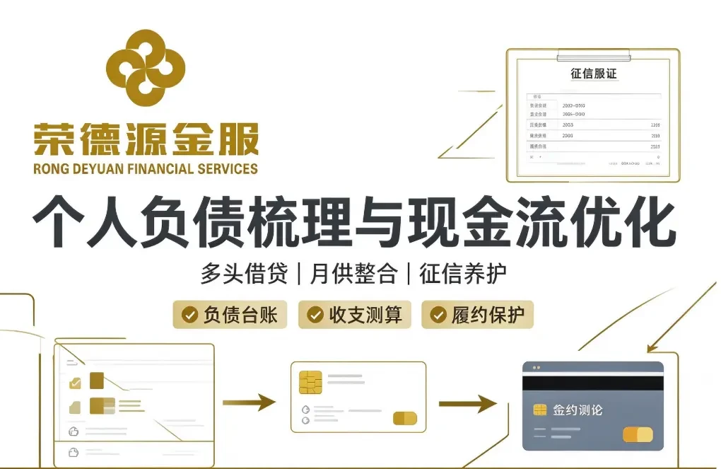 深圳上班族和个体户的多头借贷怎么破？负债梳理、月供优化与征信养护实操