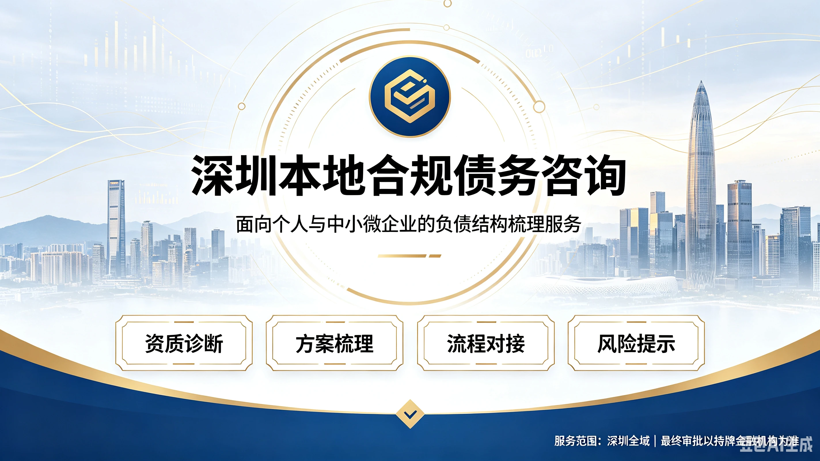 流程对接与风险提示:深圳债务咨询的后两步,确保方案合规落地