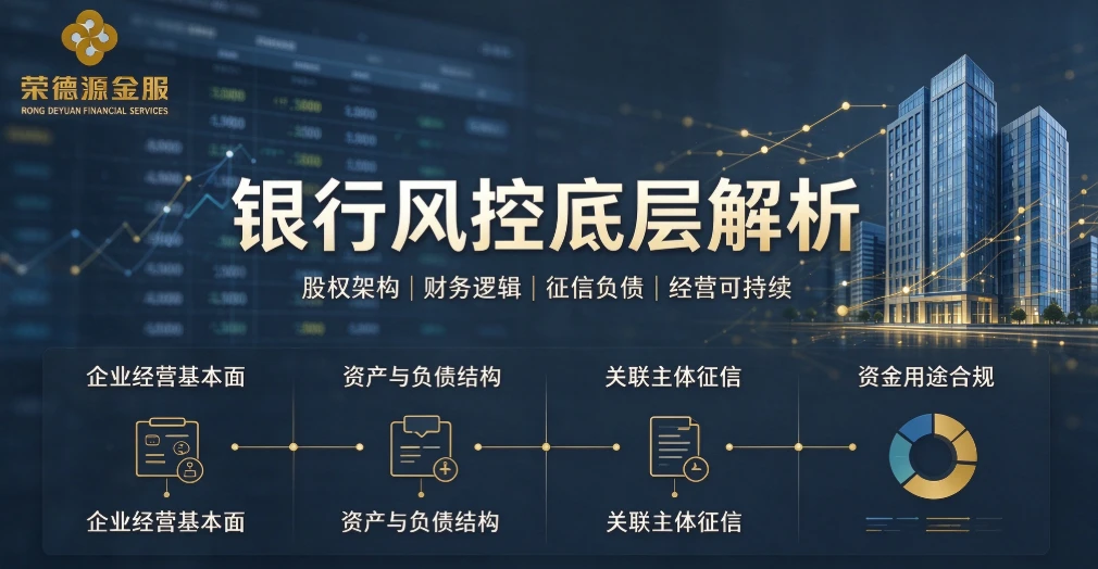 银行风控底层解析|股权架构·财务逻辑·征信负债·经营可持续