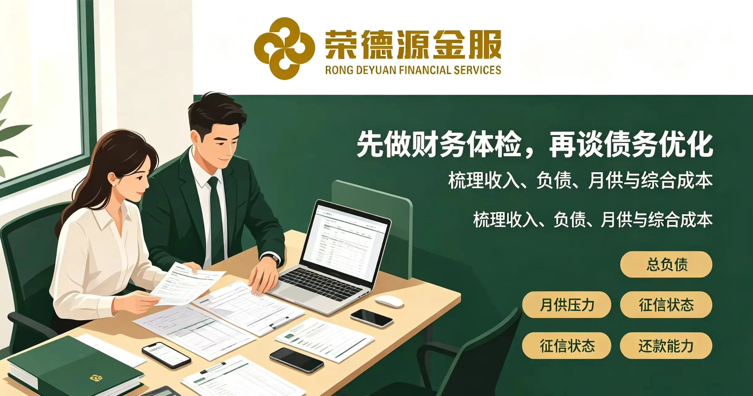 先做财务体检,再谈债务优化|五大维度全面评估负债资质
