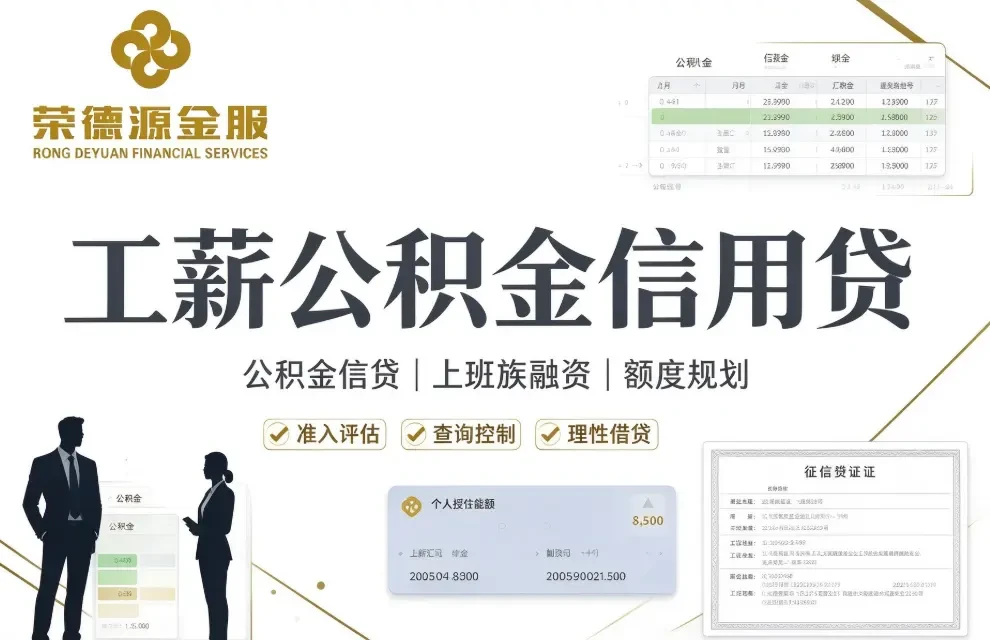 深圳上班族怎么用公积金资质申请信用贷?准入逻辑、查询控制与避坑全分享